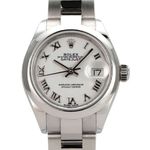 Rolex Lady-Datejust 279160 (2023) - White dial 28 mm Steel case (1/8)