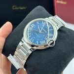 Cartier Ballon Bleu 40mm WSBB0061 (2022) - Blauw wijzerplaat 40mm Staal (4/8)