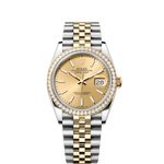 Rolex Datejust 36 126283RBR (2023) - Champagne dial 36 mm Steel case (1/1)