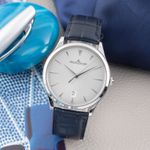 Jaeger-LeCoultre Master Ultra Thin Date Q1288420 (Onbekend (willekeurig serienummer)) - Zilver wijzerplaat 40mm Staal (1/8)