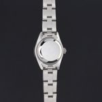 Rolex Oyster Perpetual Lady Date 69190 (1999) - Blauw wijzerplaat 26mm Staal (7/8)