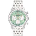 Breitling Navitimer AB0139211L1A1 (2023) - Green dial 41 mm Steel case (2/2)