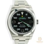 Rolex Air-King 116900 (2017) - Zwart wijzerplaat 40mm Staal (2/8)