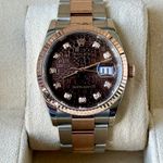 Rolex Datejust 36 126231 (2023) - Brown dial 36 mm Steel case (2/7)