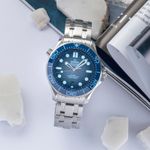 Omega Seamaster Diver 300 M 210.30.42.20.03.003 (Onbekend (willekeurig serienummer)) - Blauw wijzerplaat 42mm Staal (1/8)