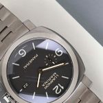 Panerai Luminor Marina 1950 3 Days Automatic PAM00352 (2017) - Bruin wijzerplaat 44mm Titanium (4/8)