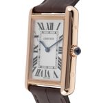 Cartier Tank Solo W5200025 (Onbekend (willekeurig serienummer)) - Zilver wijzerplaat 35mm Roségoud (6/8)