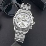 Breitling Chronomat A13050.1 (1999) - White dial 39 mm Steel case (1/8)
