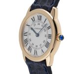 Cartier Ronde Solo de Cartier W6700355 (2015) - Silver dial 29 mm Gold/Steel case (6/8)