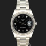Rolex Oyster Perpetual Date 115234 (2017) - 34mm Staal (3/7)