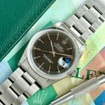 Rolex Datejust 36 16200 (2004) - Zwart wijzerplaat 36mm Staal (6/8)