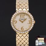 Patek Philippe Calatrava 4820 (Onbekend (willekeurig serienummer)) - Wit wijzerplaat 27mm Geelgoud (1/8)