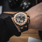 Audemars Piguet Royal Oak Offshore Chronograph 26405NR.OO.A002CA.01 (2021) - Green dial 44 mm Ceramic case (5/8)