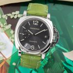 Panerai Luminor Due PAM00755 (2020) - Grijs wijzerplaat 38mm Staal (1/8)