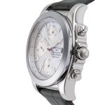 Breitling Chronomat 38 W1331012/A774/385A (Unknown (random serial)) - White dial 38 mm Steel case (6/8)