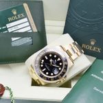 Rolex GMT-Master II 116718LN (2012) - Black dial 40 mm Yellow Gold case (7/7)