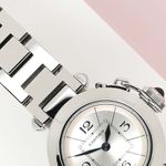 Cartier Pasha 2973 (2012) - Silver dial 27 mm Steel case (3/7)