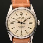 Rolex Oyster Perpetual 6565 (1955) - White dial 34 mm Steel case (2/16)