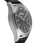 IWC Pilot Spitfire UTC IW325102 (2000) - Zwart wijzerplaat 39mm Staal (7/8)