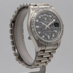 Rolex Day-Date II 218399 (2011) - Black dial 41 mm White Gold case (8/8)