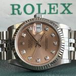 Rolex Datejust 31 78274 (2000) - Pink dial 31 mm Steel case (3/8)
