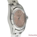 Rolex Oyster Perpetual 76030 (2001) - Pink dial 26 mm Steel case (7/8)