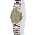 Omega De Ville Ladymatic 1450 (1997) - Gold dial 22 mm Yellow Gold case (1/8)