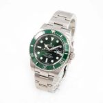 Rolex Submariner Date 116610LV (2010) - Green dial 40 mm Steel case (5/8)
