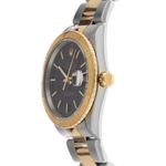 Rolex Datejust Turn-O-Graph 16263 (2002) - Black dial 36 mm Gold/Steel case (4/8)