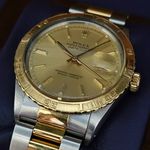 Rolex Datejust Turn-O-Graph 16253 (1979) - Champagne dial 36 mm Gold/Steel case (4/4)