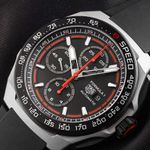 TAG Heuer Formula 1 CBZ2082.FT8096 (2025) - Zwart wijzerplaat 44mm Titanium (3/7)