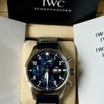 IWC Pilot Chronograph IW388101 (2021) - Blauw wijzerplaat 41mm Staal (7/7)