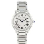Cartier Ronde Croisière de Cartier WSRN0033 (2022) - White dial 29 mm Steel case (1/3)