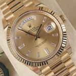Rolex Day-Date 40 228238 (2020) - 40mm Geelgoud (4/8)