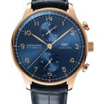 IWC Portuguese Chronograph IW371614 (2026) - Blue dial 41 mm Red Gold case (1/1)