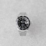 Rolex Submariner Date 16610 (2002) - Zwart wijzerplaat 40mm Staal (1/8)