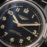 Longines Spirit L3.809.4.53.6 (2026) - Zwart wijzerplaat 40mm Staal (2/8)