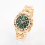 Rolex Daytona 116508 (2023) - Green dial 40 mm Yellow Gold case (5/8)