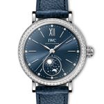 IWC Portofino Automatic IW659801 (2024) - Blauw wijzerplaat 34mm Staal (1/1)