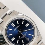 Rolex Oyster Perpetual 41 124300 (2024) - Blue dial 41 mm Steel case (4/8)