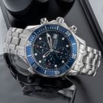 Omega Seamaster Diver 300 M 2225.80.00 (2007) - Blue dial 42 mm Steel case (2/8)