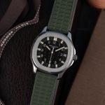 Patek Philippe Aquanaut 5065 (2001) - Black dial 39 mm Steel case (1/8)