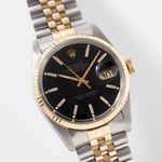 Rolex Datejust 36 16013 (1981) - Black dial 36 mm Gold/Steel case (4/8)