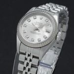 Rolex Lady-Datejust 79174 (2004) - Zilver wijzerplaat 26mm Staal (7/7)