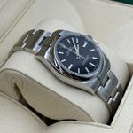 Rolex Oyster Perpetual 34 124200 (2022) - Zwart wijzerplaat 28mm Staal (6/8)