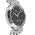 IWC Da Vinci Chronograph IW372805 (2000) - Zwart wijzerplaat 37mm Staal (6/8)