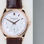 Patek Philippe Calatrava 6119R-001 (2026) - Silver dial 39 mm Rose Gold case (5/8)