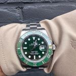 Rolex Submariner Date 116610LV (2015) - Groen wijzerplaat 40mm Staal (2/5)