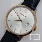 Montblanc Heritage Spirit 111624 (2024) - Zilver wijzerplaat 39mm Goud/Staal (1/8)