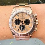 Rolex Daytona 116505 (2020) - Silver dial 40 mm Rose Gold case (6/7)